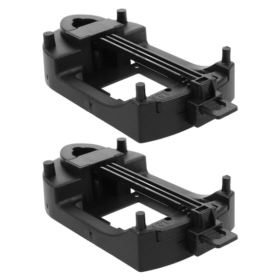 Hytrove 2Pcs Black Clock Pendulum Replacement with Precision Timekeeping