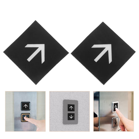 Hytrove 2Pcs Elevator Accessories Plastic Floor Selection for Elevator Operation