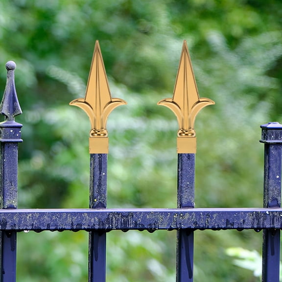 Hytrove 2-Pack Stainless Steel Flagpole Finials with Finish for Stylish Garden and Yard Outdoor Decoration