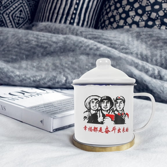 Hytrove 2Pcs Office Tea Cup 11.00X8.90X11.00cm for People