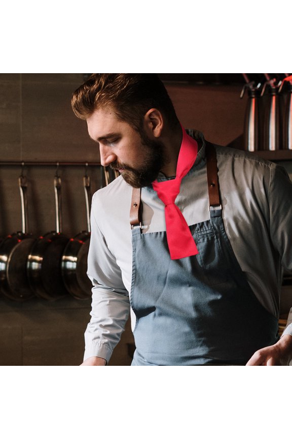 2-Pack Cotton Reusable Baker Neckerchiefs for Barbecue and Outdoor Use