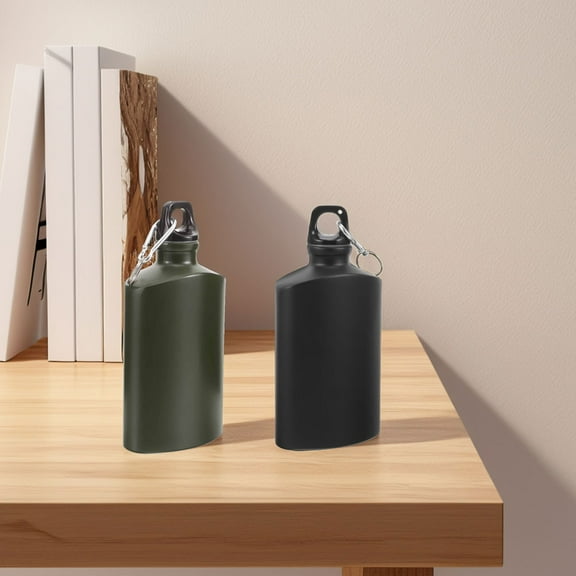 Hytrove 2Pcs Water Container for Hiking Canteen Lightweight and Durable for Men Women