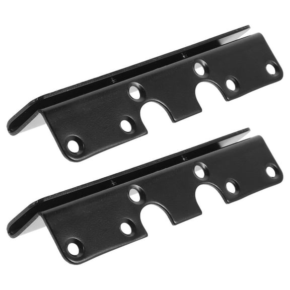 Hytrove 2pcs Bed Rail Hook Bracket Heavy Duty Bed Frame Support Replacement Furniture Hardware With Easy Installation