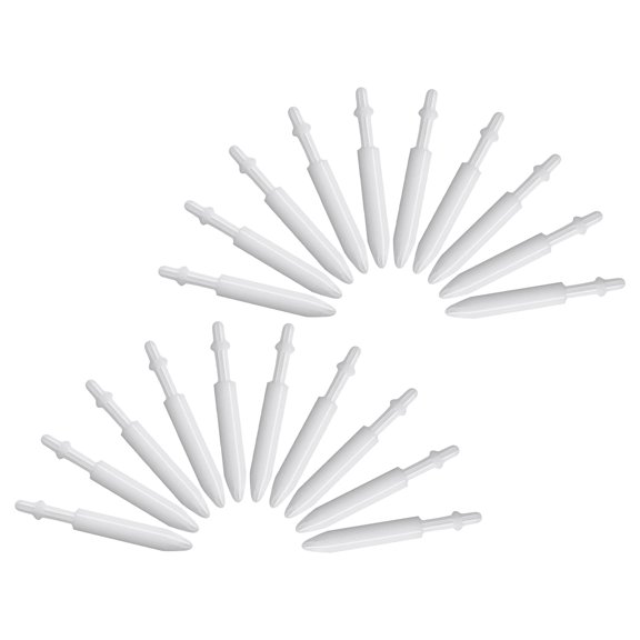 Hytrove 35Pcs White Acrylic Paint Pen Tips 0.7mm for Drawing, Sketching, and Office Marking