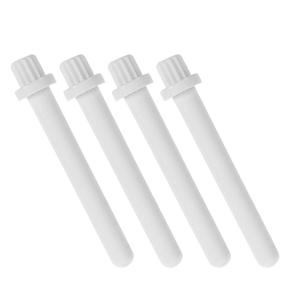 Hytrove 4Pcs Thread Holder for Sewing Machine Sewing Projects Embroidery White Plastic Spool Pin
