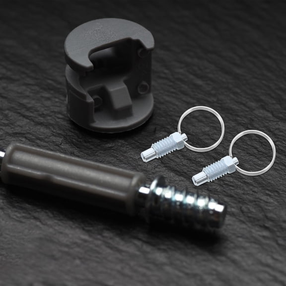 Hytrove 5Pcs Durable Stainless Steel Spring Loaded Pin Latch for Industrial Gate and Trailer Use