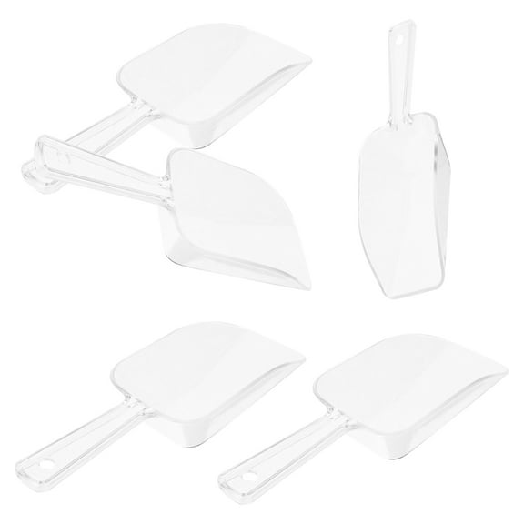 Hytrove 5Pcs Ice Scoop for Coffee Beans and Small Food in Wedding and Buffet