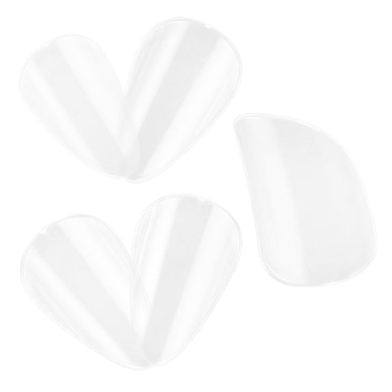 Hytrove Banjo Finger Picks Pipa Nail Picks Plastic Oval 5Pcs 3.9X1.6X0.6In