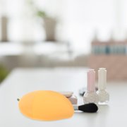 Hytrove 5Pcs Travel Bottle Orange Plastic Mango Shaped Toiletries Container For Women