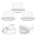 thumbnail image 1 of Hytrove 5Pcs Upper Rack Slide End Cap for Dishwasher Easy Installation and Stable Connection White 3.20X2.50X0.90 In, 1 of 8