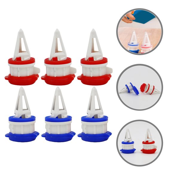 Hytrove 6pcs Milk Pourer Assorted Color For Spill Prevention At Home Use
