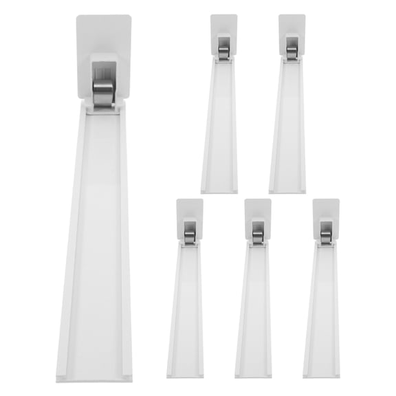 Hytrove 6pcs Supermarket Shelf Pusher for Beverage Cans and Bottles, 11 Inch