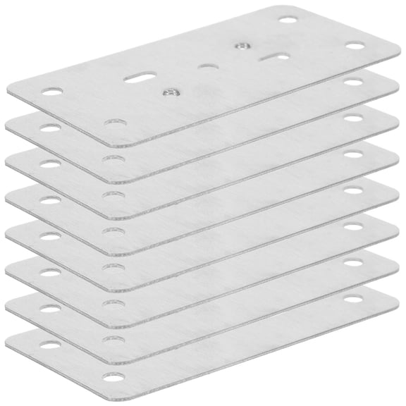 Hytrove 8Pcs Door Reinforcement Plate in 9x4.4cm for Damaged Repair and Diy Projects