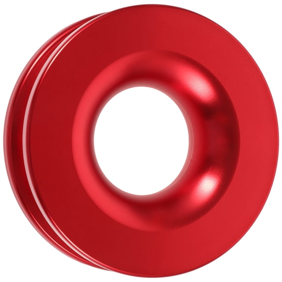 Hytrove Winch Snatch Recovery Ring Aluminium Alloy 1Pack Red Quick Installation