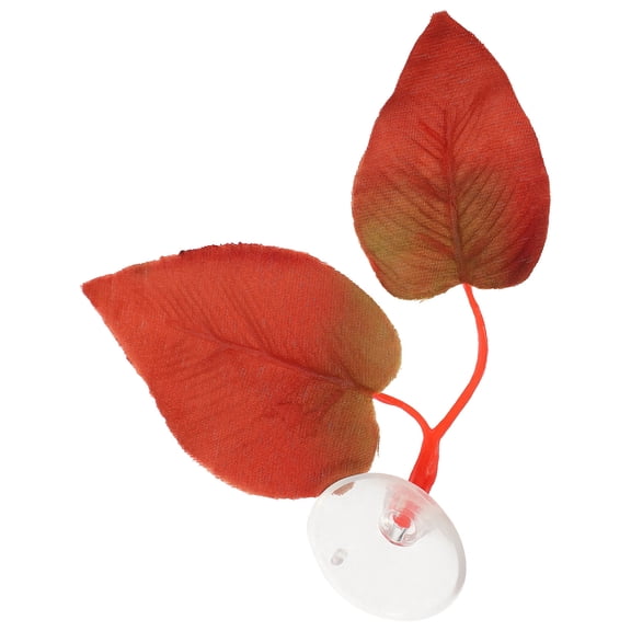 Hytrove Aquarium Betta Leaf Bed, Silicone Fish Resting Hammock with Cups for Tanks