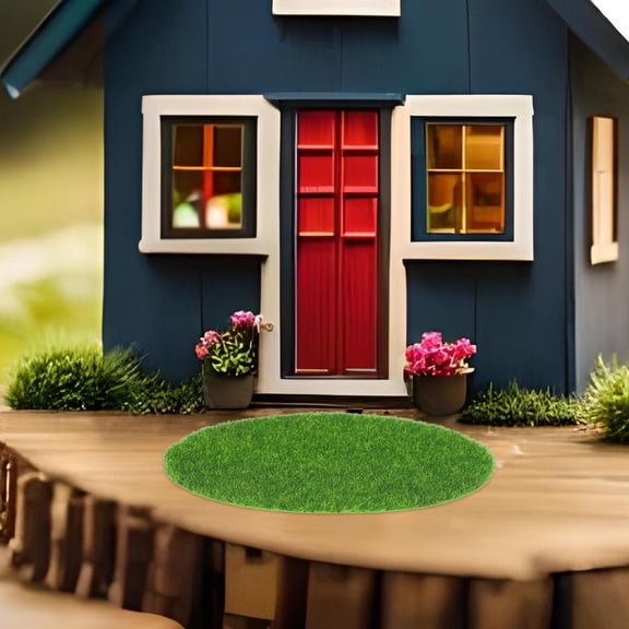 Hytrove Artificial Moss Mat for Crafts 5Pcs Realistic Texture for Micro Landscape Creation