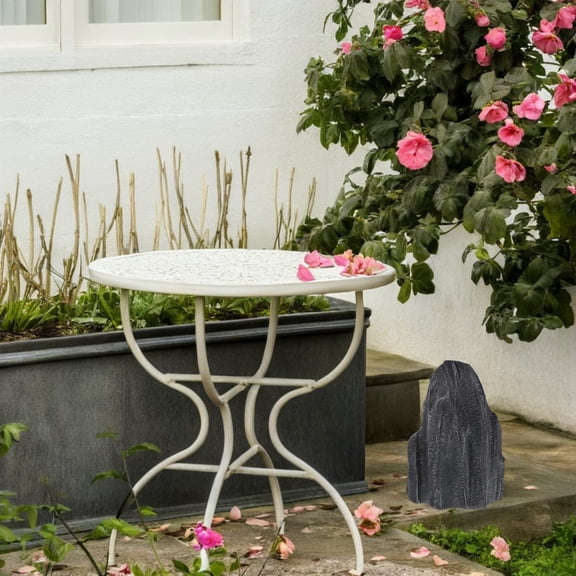 Hytrove Lightweight Artificial Stone Rockery Decoration, Grey Foam Material for Indoor and Outdoor Landscaping