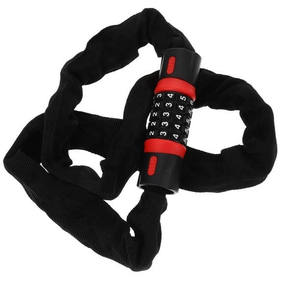 Hytrove Heavy Duty Carbon Steel Bike Lock with Keys, Outdoor Security Chain for