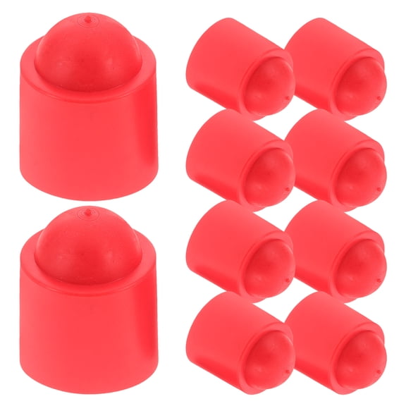 Hytrove Billiards Stick Stop 10Pcs Durable Rubber Protectors For Casual And Play