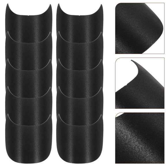 Hytrove Hat Brim Inserts Plastic Black for Baseball Caps Stylish Visor Accessory