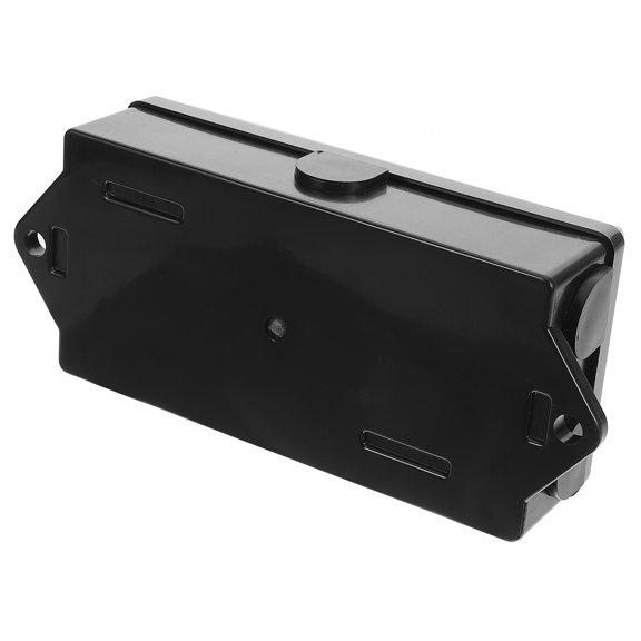 Hytrove Black Plastic 7 Way Trailer Junction Box for Stable Power Connection and Splashproof Protection