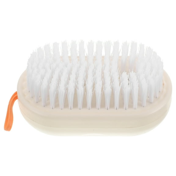 Hytrove Boot Cleaning Brush White ABS Scrub Brush for Household Users 1Pcs