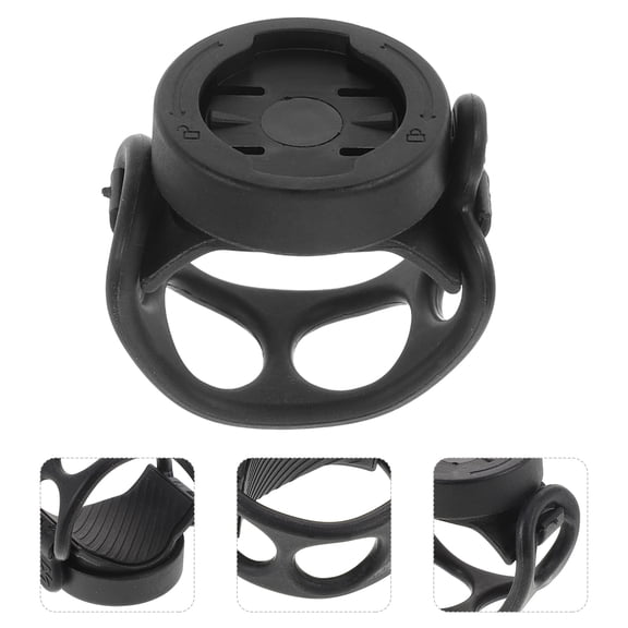 Hytrove Cycling Mount Bike Computer Mount Black Plastic 1Pack