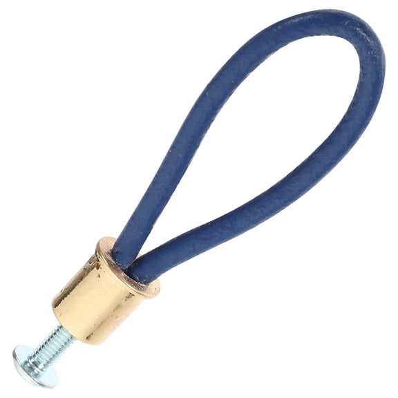 Hytrove Dark Blue Rope Handle Rustic Farmhouse Door Pull for Cabinet Furniture Hardware