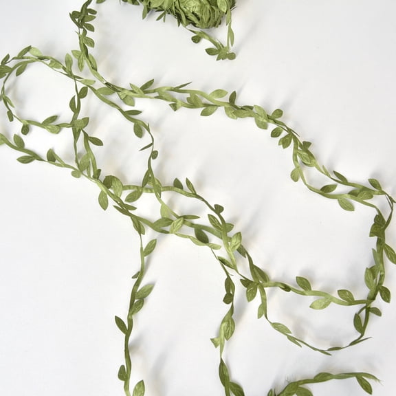 Hytrove Decorative Artificial Flower Garland with Green Leaf Vine for Wedding, Party, Home and Event Decoration - 1 Roll