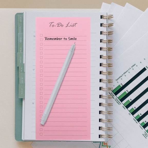 Hytrove Sticky to-Do Planner Notebook Multi-Color Paper Organizer for Office