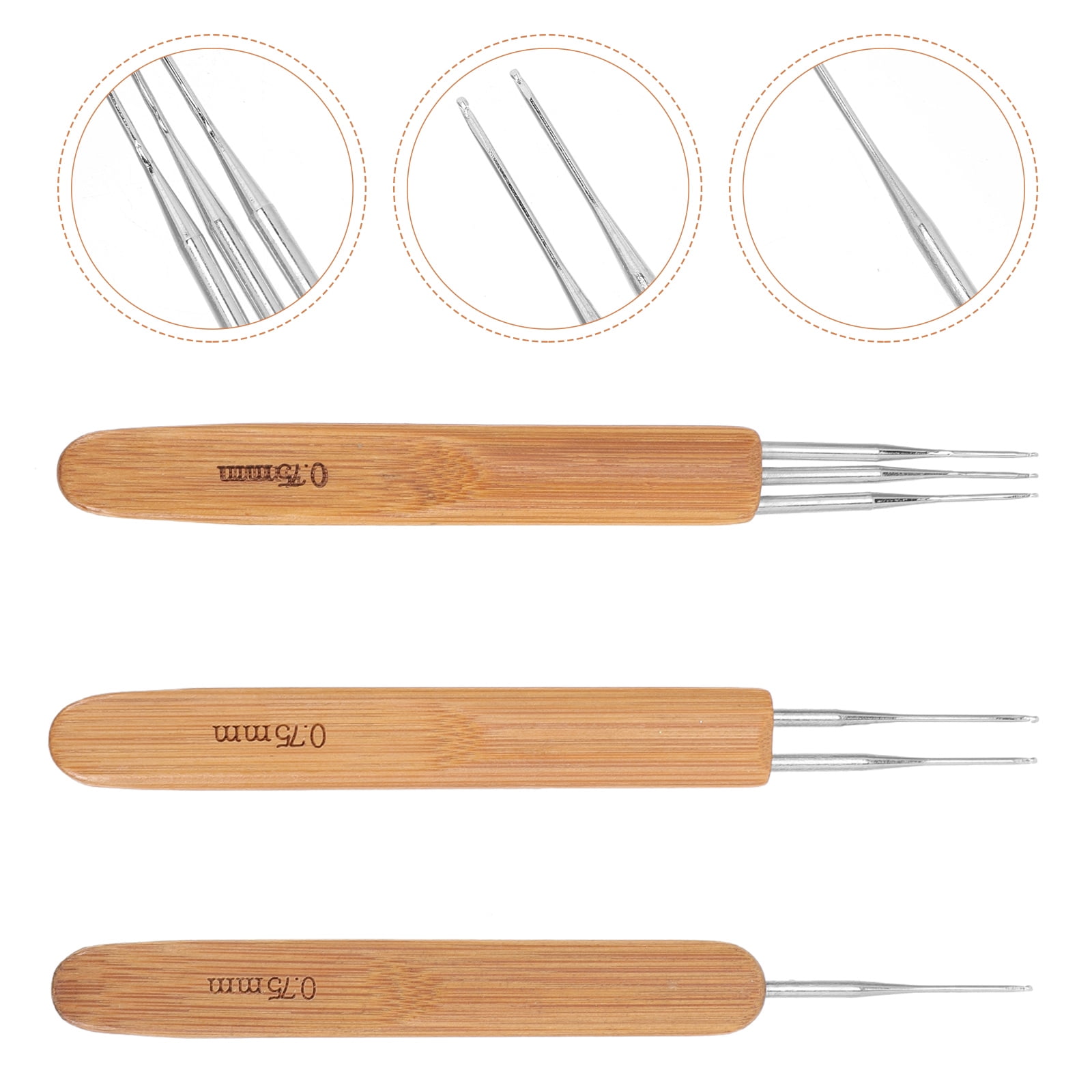 Dreadlocks Toy Hytrove Dreadlocks Crochet Needles for Knitting with and Metal Material ...
