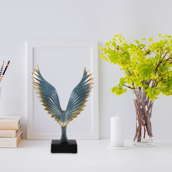 Hytrove Eagle Model Simulation Eagle Decoration Resin Multi 1Set