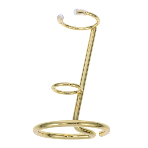 Hytrove Elegant Crystal Holder For Stones Made Of Iron And Golden Color 1Set