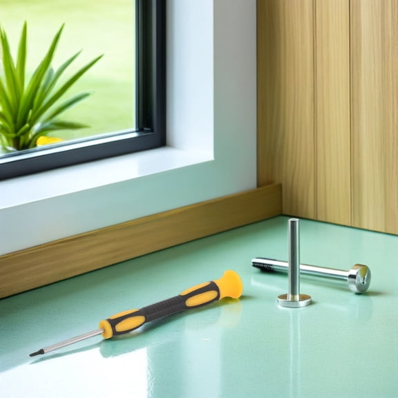 Hytrove Fencing Tip Screwdriver for Home Use Compact Tool with Rotating Cap and Precise Fit