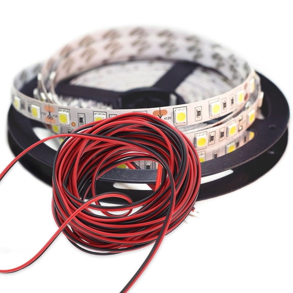 Hytrove Flexible LED Light Cord Extension Cable for Landscape and Decorative Lighting Applications