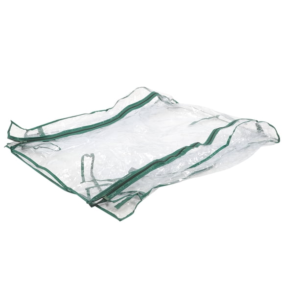 Hytrove Replacement Cover For Greenhouse Flower House With Transparent Plastic 1Pack