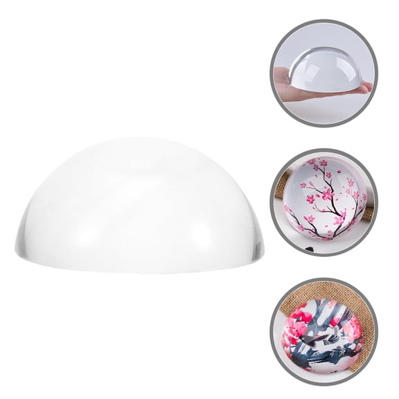 Hytrove Glass Dome Paperweights for Sewing and Fabric Weights with Stable Pressure Support
