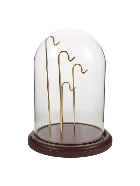 Glass Pocket Watch Display Case, Vintage Antique Collector Dome