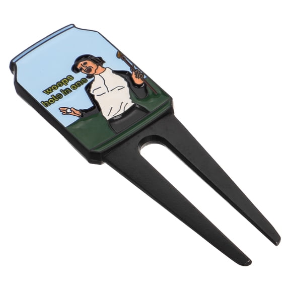 Hytrove Golf Divot Repair Tool with Unique Enamel Coloring Lightweight Ergonomic Design for Turf Restoration