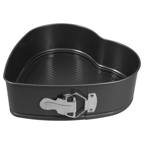 UPOUART Heart Shaped Carbon Steel Cake Mold with Buckle Design for Effortless Baking