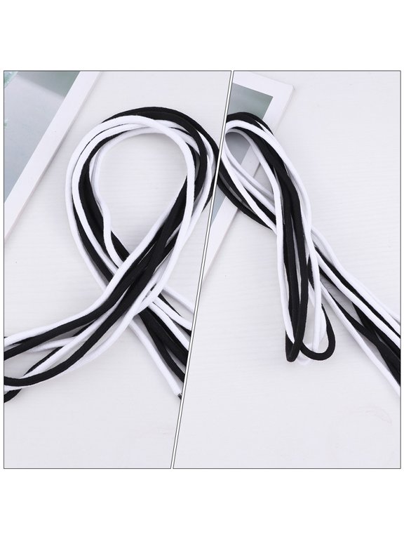 Durable Polyester-Cotton Drawstring for Clothing Practical Assorted Colors