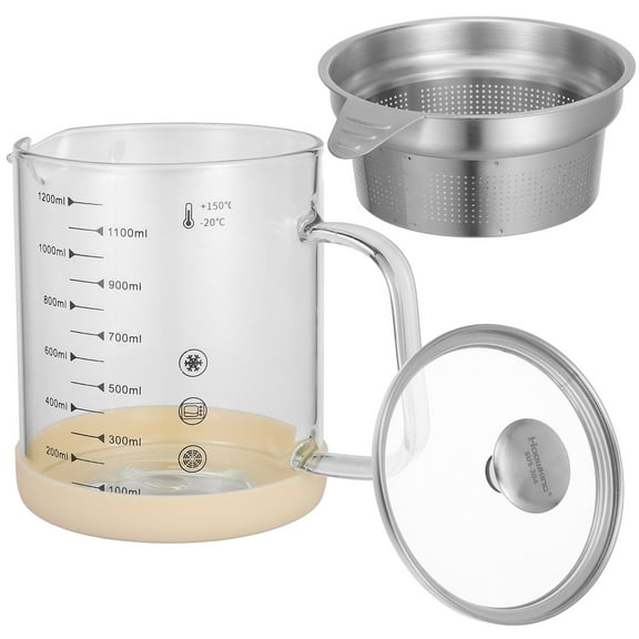 Hytrove 304 Stainless Steel Juice Strainer and Fat Separator, Kitchen Tool, 1 Piece