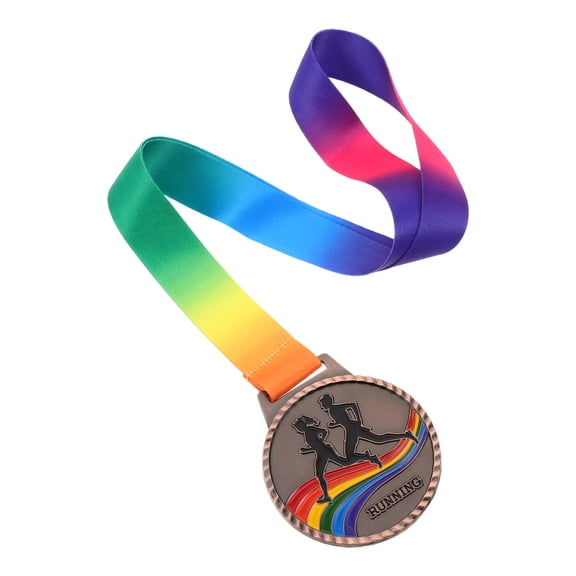 Hytrove Durable Zinc Alloy Track Medal for Winning Awards in Sports and Athletic Competitions