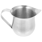 Hytrove Milk Steamer and Frother for Latte Milk Frothing Pitcher Stainless Steel Silver 1Pcs