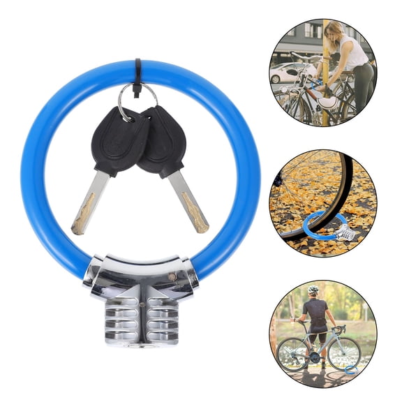 Hytrove Outdoor Use Ring Lock Anti-theft Lock Zinc Alloy 1Pack