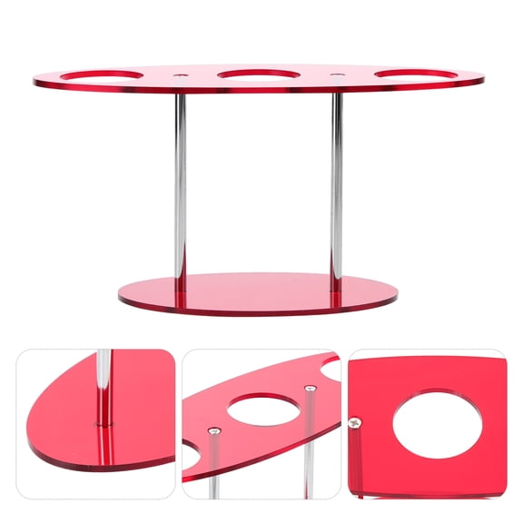 Hytrove Ice Cream Cone and Sushi Roll Display Rack Stand - 1 Set for Dessert and Sushi Presentation
