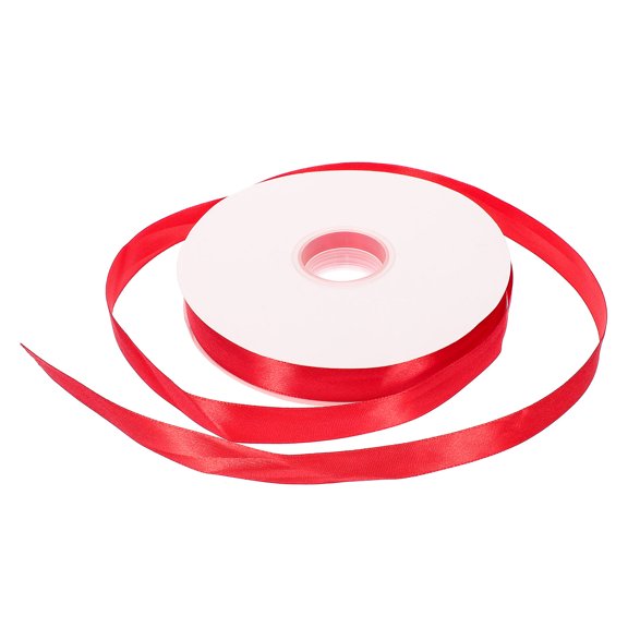 Hytrove Satin Polyester Ribbon for Wrapping, Party Decor, Craft Projects, and Women's Accessories - 1 Roll
