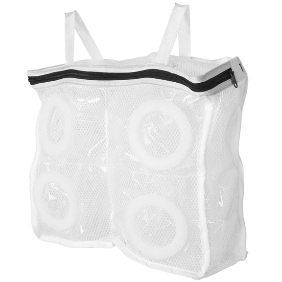 Hytrove Black Reusable Shoe Washing Bag for Sneakers, Laundry Shoe Wash Bag, 1 Set