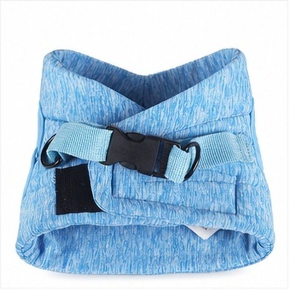 Hytrove Sky-Blue Pet Traction Strap Comfortable Wear Adjustable for Cats Dogs
