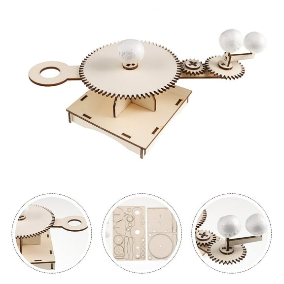 Hytrove Solar System Model Kit 1 Set Wooden for DIY Design and Science Experiments in the Classroom